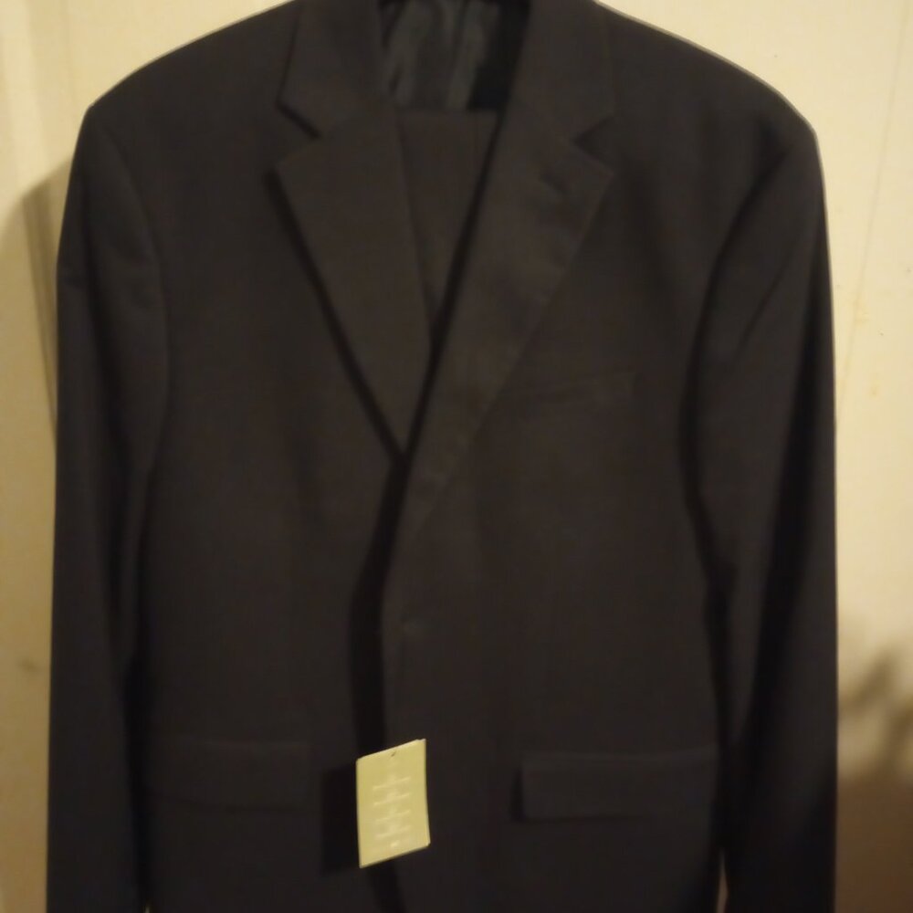 New H&M Men's suit 44R Charcoal